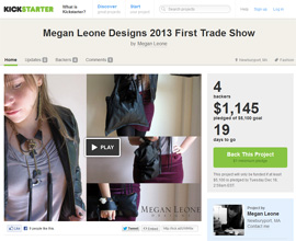 Megan Leone Kickstarter Project