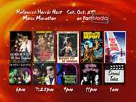 Halloween Marathon on PortMedia