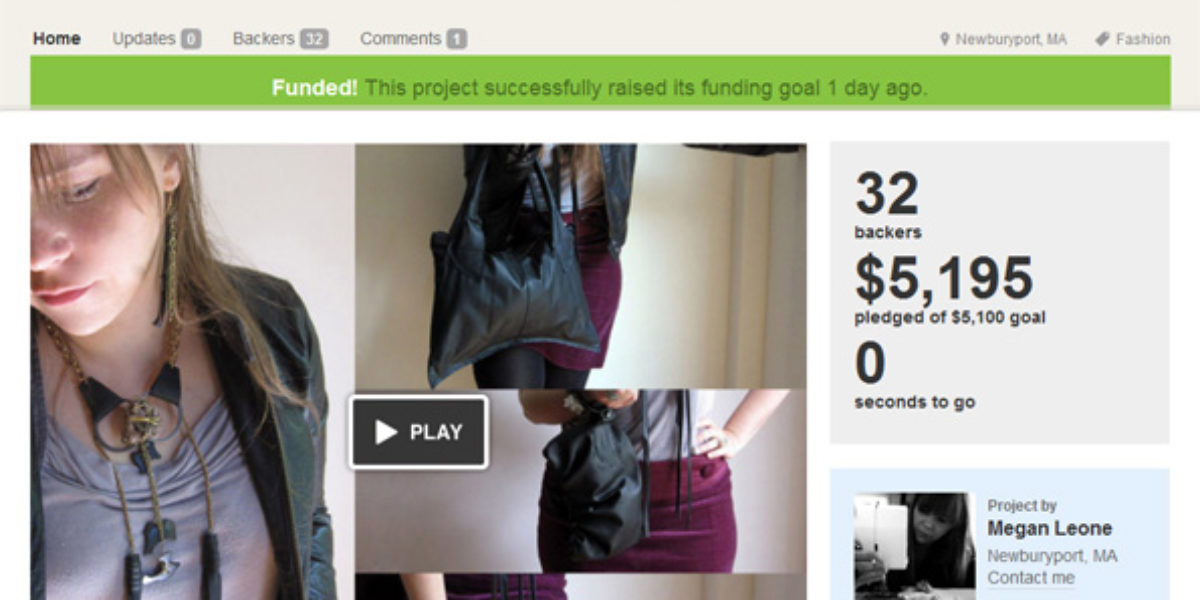 Kickstarter Project is a Success!