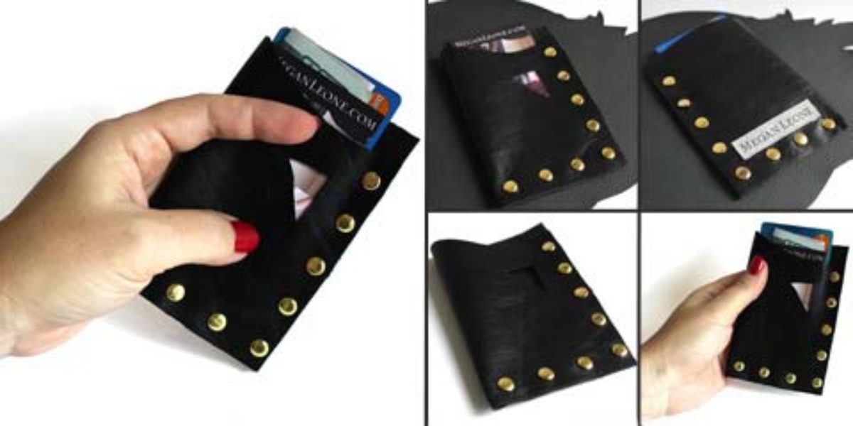 New in Shop: Leather Stud Wallet