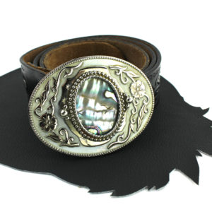 mother-of-pearl-at-center-of-white-silver-buckle-western-belt-v1