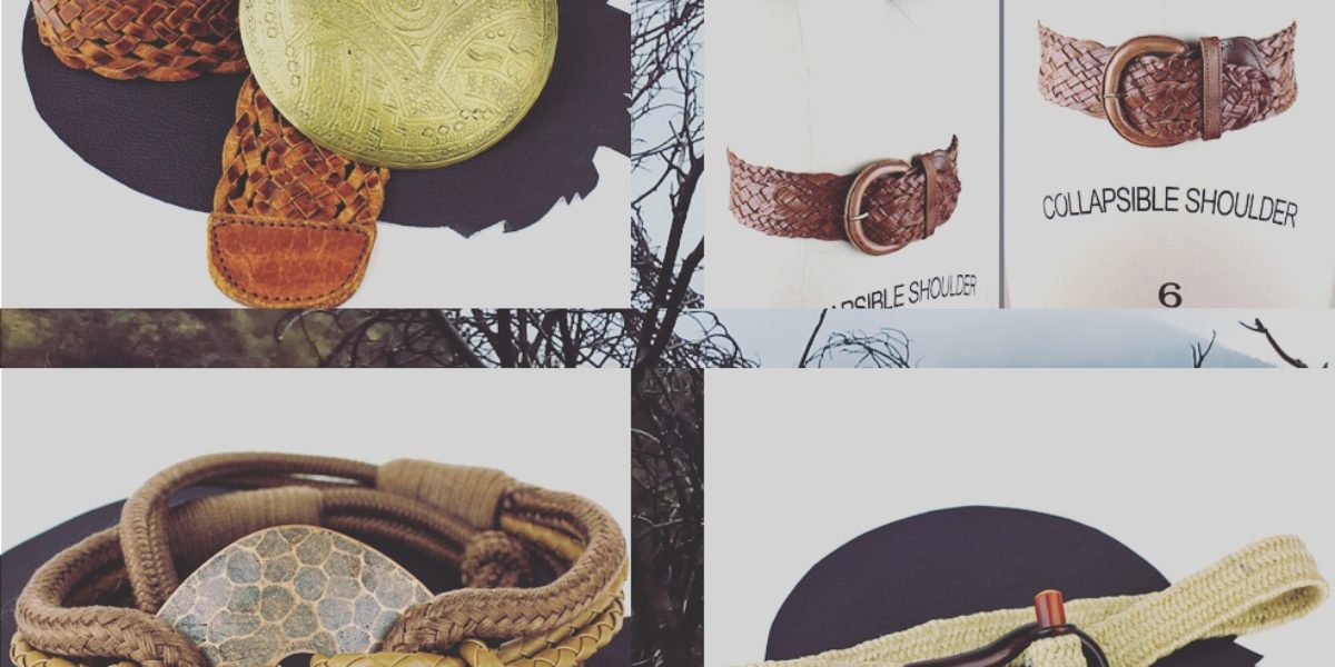 Newly Listed Vintage Earth Tone Belts